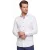 Ledub zakelijk overhemd Modern Fit New normale fit wit effen katoen