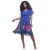 Bloemendessin jurk dames Goddiva
