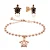 Dames ketting en oorbellen set Amelia Parker Wisdom