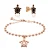 Dames ketting en oorbellen set Amelia Parker Wisdom