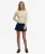 Mini Geplooide Skort Blauw