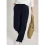 Cecil Dames High Waist broek met wijde pijpen in Loose Fit in Blauw