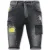 Exclusieve Korte Broeken Heren Stretch – 1053 – Grijs