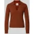 Gant Gebreide pullover van wol met platte kraag en V-hals