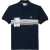 Lacoste Klassiek poloshirt voor heren van biologisch katoen, vervaardigd in Frankrijk (Blauw)