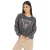 Sweatshirt dameskatoen met ronde hals Guess Icon