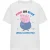 Peppa Pig Dames roze of blauw oom varken houdt van jou t-shirt