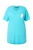 Ulla Popken Shirt  aqua / wit
