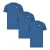 3-pack Nike Sportswear Club T-shirts voor Heren in Blauw