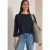 Batwing-shirt met luipaardprint-biesjes