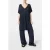 Scotch & Soda Metallic Pointelle Knitted Tunic Midnight Blue