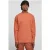 Urban Classics Heavy Oversized Garment Dye Longsleeve Terracotta