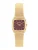 Breil Analoog horloge ‘STYLIZE’  goud / bourgogne