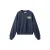 Mango Kids sweater met backprint donkerblauw