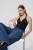 TRENDYOLMİLLA Dames Zwart Effen Mouwloos Getailleerd Blouses