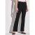 Street One Dames Broek Bootcut in Zwart