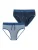 SCHIESSER Zwembroek ‘ Ocean Swim ‘  blauw / nachtblauw / wit