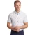 Overhemd korte mouw Ledub Modern Fit donkerblauw geprint