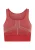 Born Sporttop ‘Cara’  vuurrood / watermeloen rood / wit