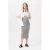 Noppies maternity zwangerschaps midi rok lichtgrijs