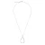 Orphelia ‘Islia’ Dames 925 Sterling Zilveren Ketting met Hanger – Zilver ZH-7423