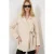 Lange Striksluiting Sjaalkraag Blazer