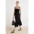 TRENDYOLMİLLA Dames Zwart Effen Midi Mouwloos Casual Skater Jurken