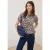 Cecil Dames Shirt met print en rimpels in Rood