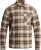 Cast Iron Overhemd Check Jacquard Beige heren