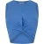 Noisy May Geknoopte mouwloze crop top voor dames (Nederlands Blauw)