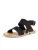 Pisamonas Sandalen  zwart