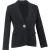 Joseph Enkele Knoop Blazer in Zwarte Polyester
