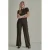 Para Mi wide leg broek – bruin