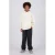 Raizzed oversized hoodie met backprint – ivoor