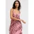JJXX maxi jurk met zebraprint roze