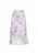 DreiMaster Vintage Rok  lichtgrijs / lila / wit