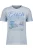 RAGMAN T-Shirt ronde hals lichtblauw, Bedrukt