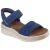 Skechers Sandalen BOBS SUN RAY , wig sandaal, sandalette, plateausandaal met plush foam