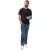 Firetrap Heren Rom katoenen rechte jeans (Donkere wasbeurt)