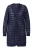 Ulla Popken Gebreid vest  donkerblauw