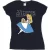 Li-cense Disney dames alice in wonderland bloemen katoenen t-shirt