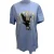 Givenchy Adelaar Logo-Print T-Shirt in Blauw Katoen