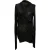 Rick Owens Magnetic Long Sleeve Top in Black Viscose