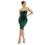 Strakke damesjurk Goddiva Bandeau Sequin & Velvet
