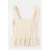 Mango top gebreid beige