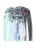 CIPO & BAXX Shirt  blauw / grijs / groen
