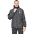 Crosshatch Heren Janscore jas met all-over print (Grijs)