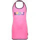 B.Nosy Girls dumbbell dress with dot aop and chest –