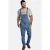 Jan Vanderstorm loose fit tuinbroek KEARON Plus Size blauw