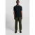 Lyle & Scott Superfine Pique Zip Polo Shirt Carbon